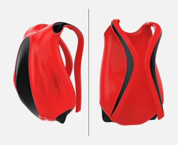 Interchangeable Concept Backpack by Karan Singh Gandhi