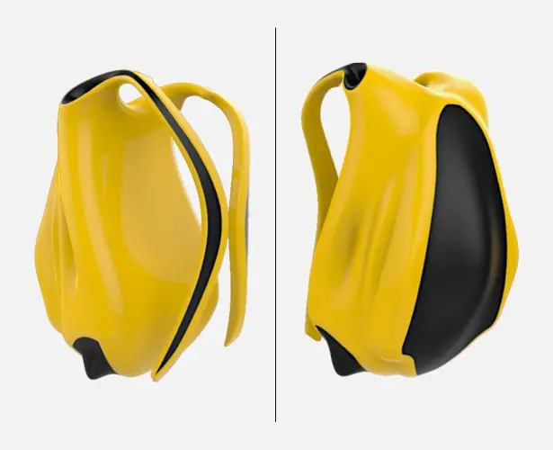 Interchangeable Concept Backpack by Karan Singh Gandhi