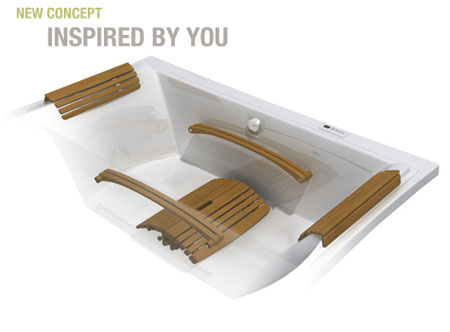 Tekura Bath Concept from Bain Ultra