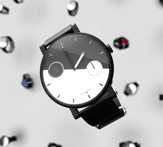 Balance Watch Integrates E-Ink Display Into Its Dial to Send Out Notifications