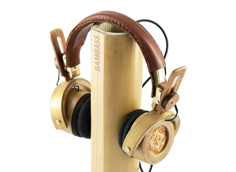 Bambass Sustainable Bamboo Headphones