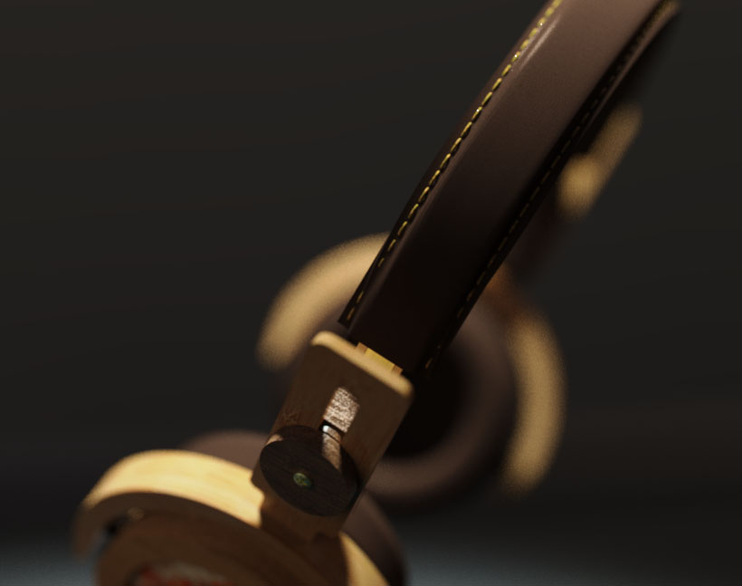 Bambass Sustainable Bamboo Headphones