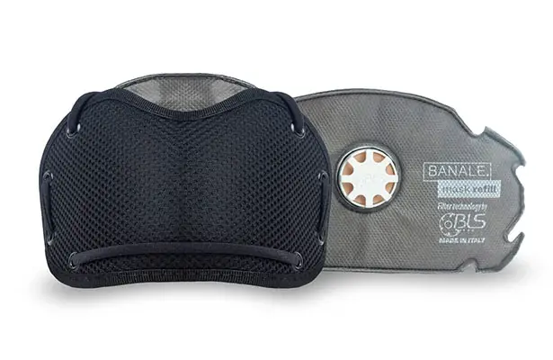 Banale One-Size-Fits-All Pollution Face Mask for Cyclists and Bikers