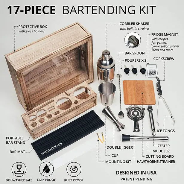 Barbox - Personalized and Complete Mini Bartending Kit