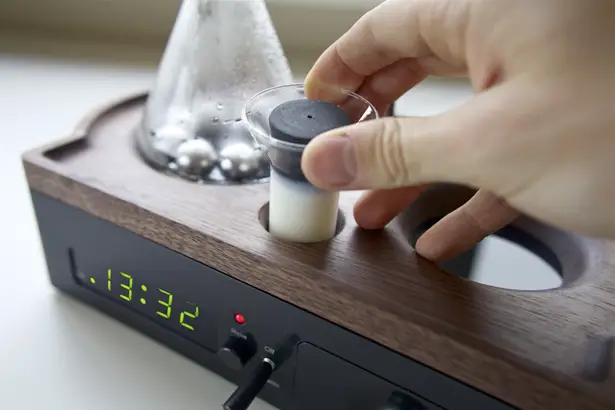Barisieur Alarm Clock and Coffee Brewer by Joshua Renouf