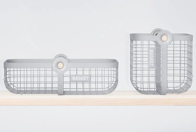 Transformable Basket Concept From Low to Tall in One Swing by Kong Li