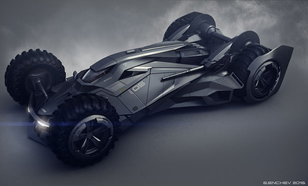 Batmobile Concept Car by Encho Enchev