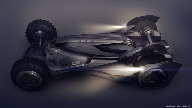 Batmobile Concept Car by Encho Enchev