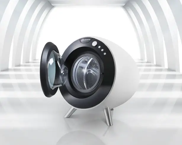 Future Bauknecht Round Washing Machine by Arman Emami