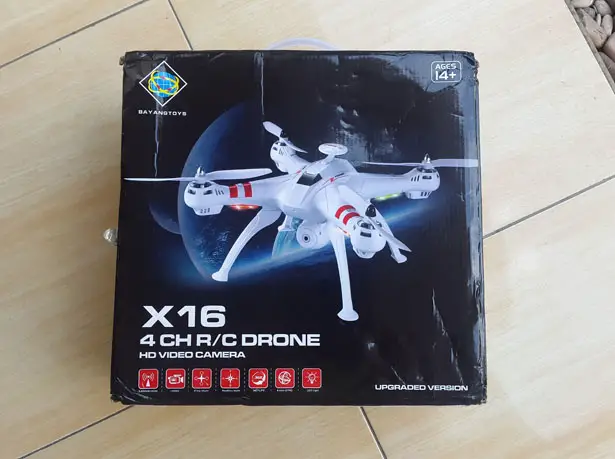 dron bayangtoys x16