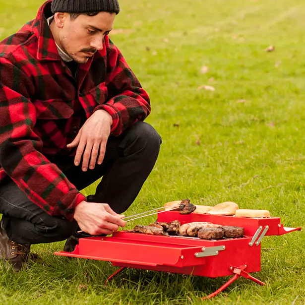 Portable BBQ Toolbox