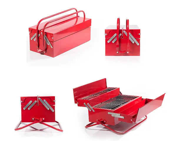 Portable BBQ Toolbox