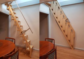 Bcompact Hybrid Stairs and Ladders Give You Back Your Space When They Are Not Needed