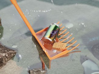 It’s Easy to Collect Garbage from The Beach with Beach Filter Broom