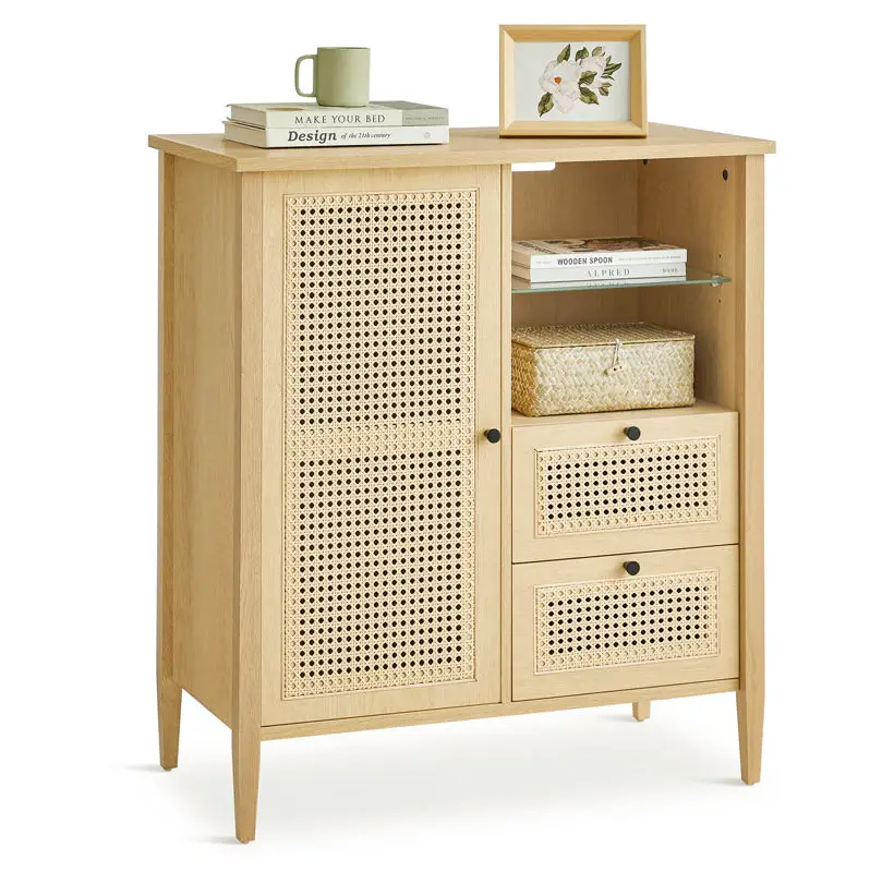 Beachcrest Home Leclair Accent Cabinet