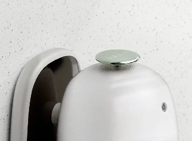 BELL Combines a Doorbell with Built-In Temperature Sensor by Dawn BYSJ, S-W K, and HyeJung Jin