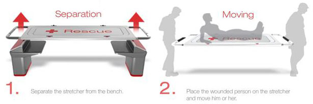 Bench Stretcher by Jeongguk Lee