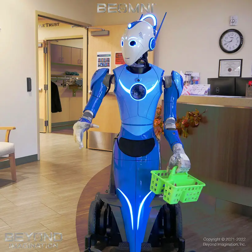 Futuristic Beomni 1.0 Humanoid Robot