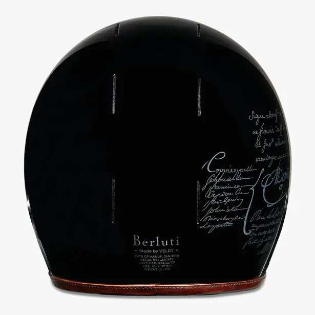 Berlutti Leather Helmet