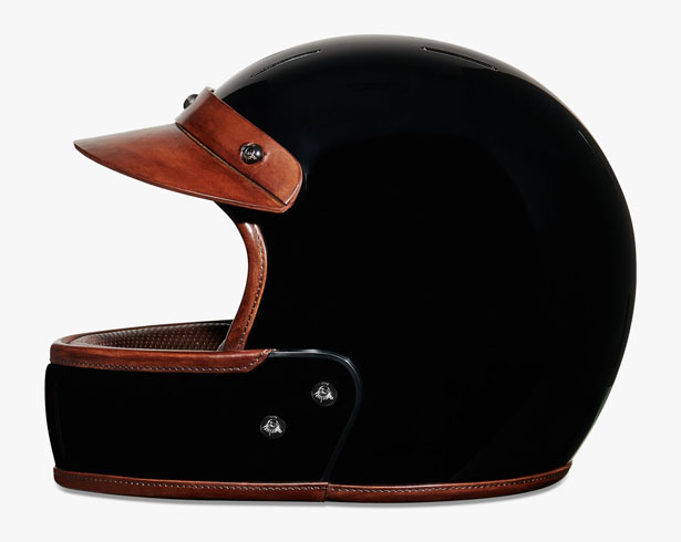 Berlutti Leather Helmet