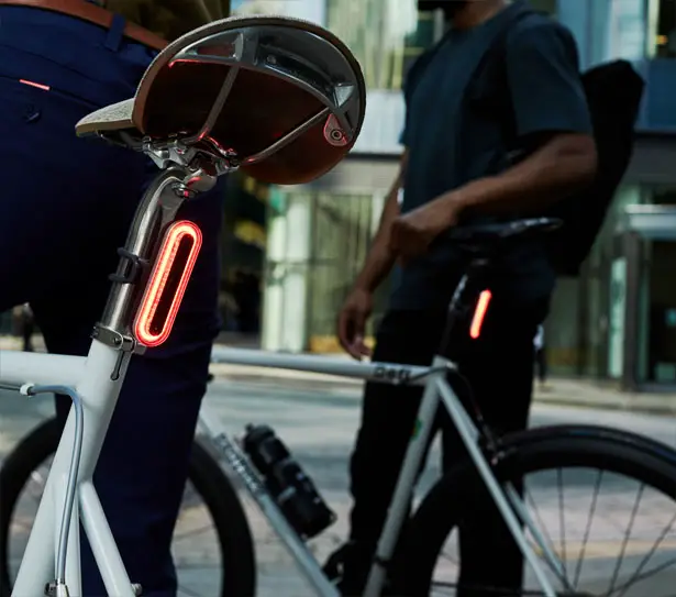 Beryl Burner Brake - Rear Bike Light Detects When You Slow Down