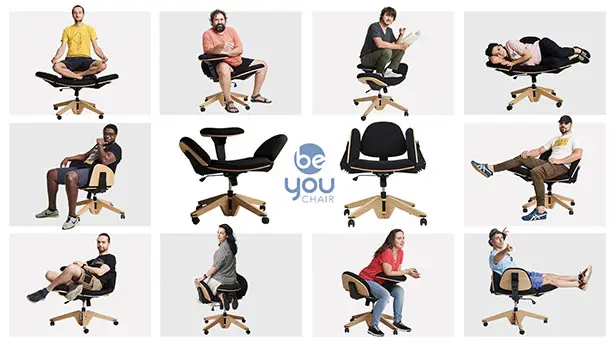 BeYou Chair - Transformable Chair with 10+ Ways You Can Sit