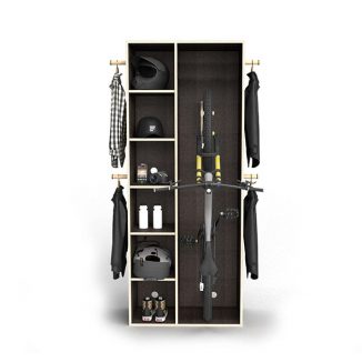 Bike Box Plex Easy – Practical Bicycle Cabinet and Storage Rack