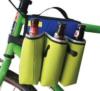 Bike Six Pack Holder Safely Carries Your Beer Bottles and Keep Them Cool as You’re Pedaling