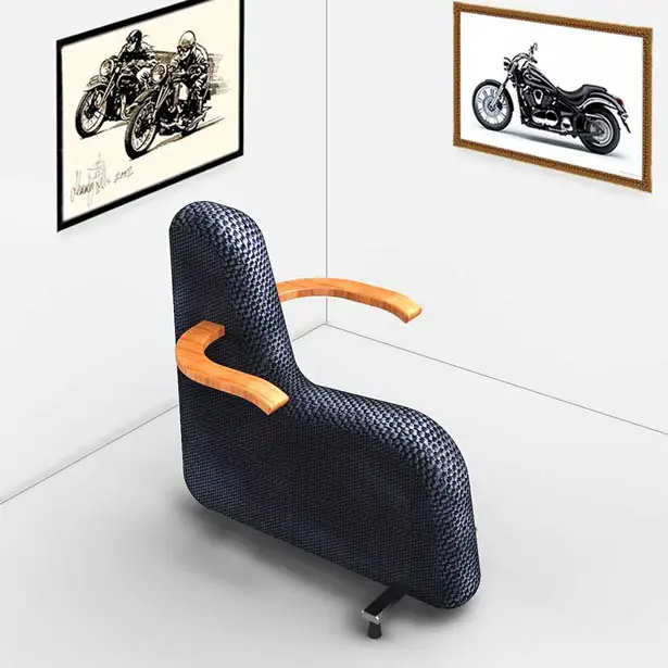 Biker Chair by Jang Wooseok