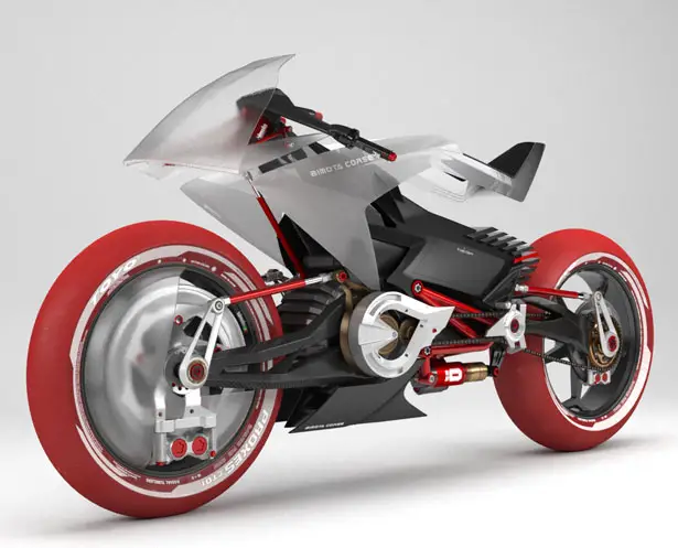 BIMOTA EB1 Concept Motorcycle by Maxime LEFEBRE, J.Thomas MAYER, Florian POULENARD, and Antoine LESACQ