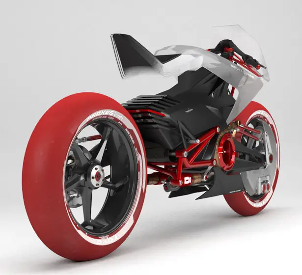 BIMOTA EB1 Concept Motorcycle by Maxime LEFEBRE, J.Thomas MAYER, Florian POULENARD, and Antoine LESACQ