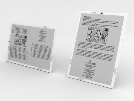 E-Book Reader Design by Massimo Marrazzo