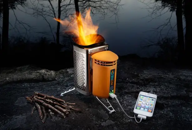 BioLite CampStove Cooks Your Food and Recharges Your Gadgets