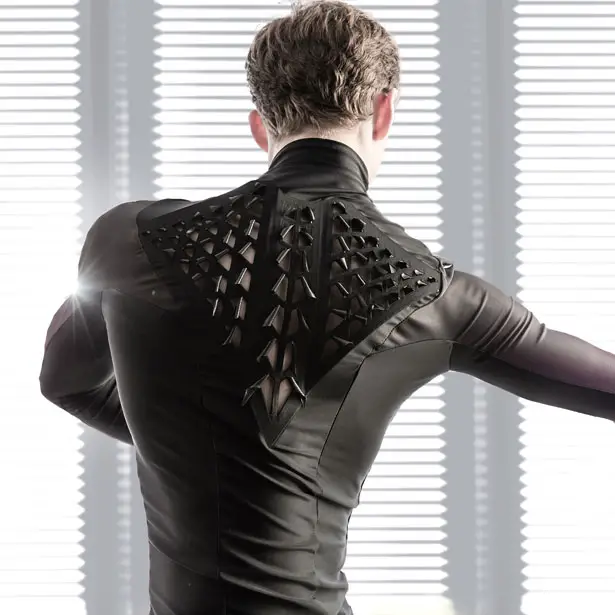 Biologic Suit : Self-Transforming Biological Skin by Lining Yao, Wen Wang, Guanyun Wang, Helene Steiner, Jifei Ou, Chin-Yi Cheng, Oksana Anilionyte, and Hiroshi Ishii