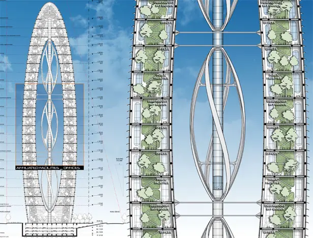 bionic arch echo tower