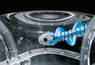 Cuttlefish Inspired BionicFinWave Underwater Robot Uses Fins to Proper Itself
