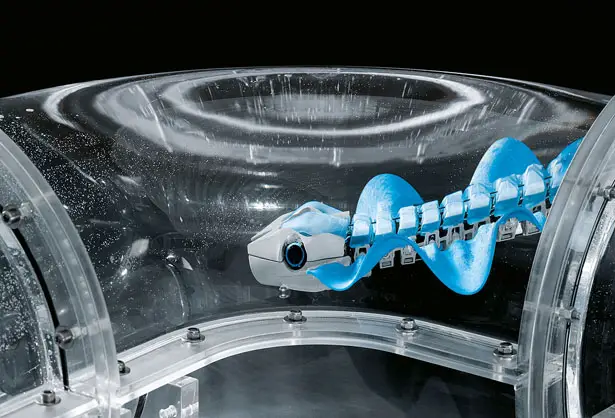 BionicFinWave Underwater Robot with Unique Fin Drive