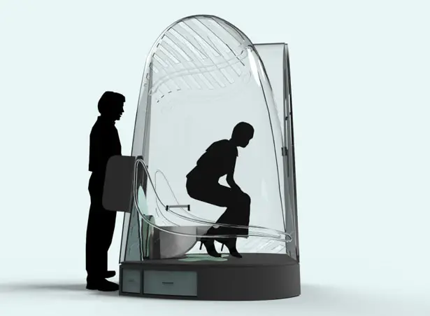 Biopod is A Redesigned Port-A-Potty to Provide You with Better Hygiene and Comfort