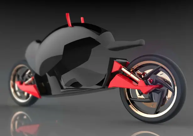 Biran Motorcycle Concept by Adam Krzakala