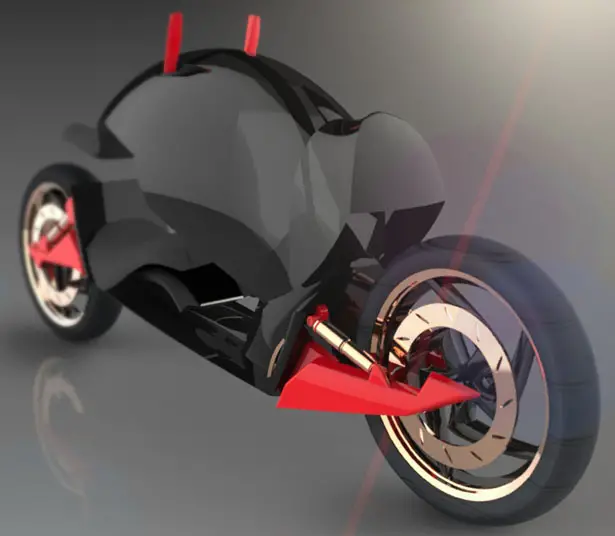 Biran Motorcycle Concept by Adam Krzakala