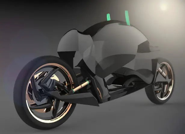 Biran Motorcycle Concept by Adam Krzakala