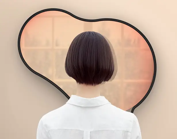 Birdie Rotational Mirror by MMUA Studio