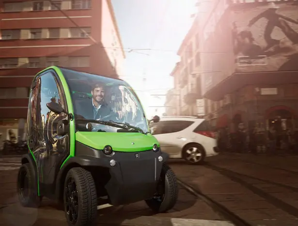 Birò Personal Electric Vehicle with Removable Battery by Estrima