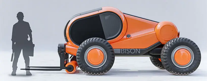 Bison Lift Truck by Patrick Burton