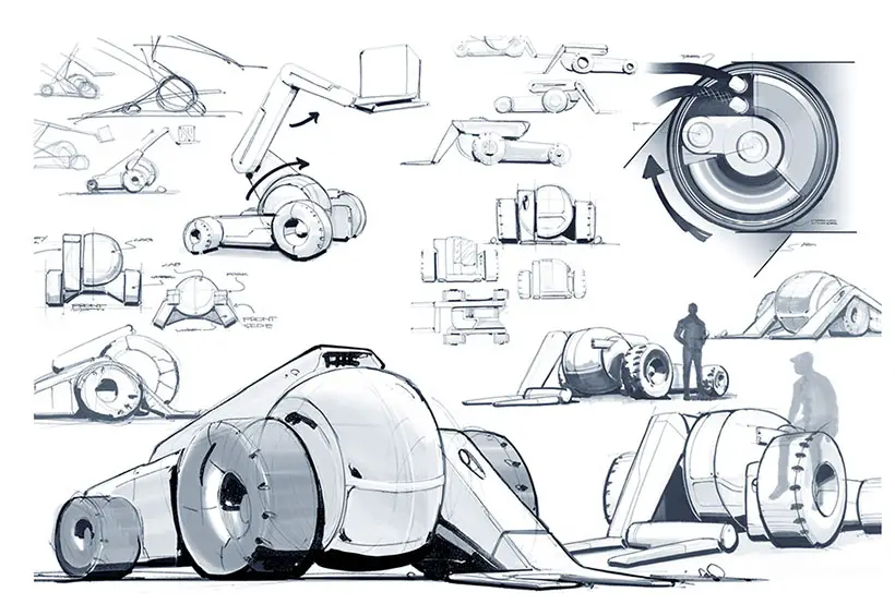 Bison Lift Truck by Patrick Burton