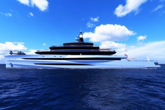 BITER 90-meters Yacht Features Five Decks Where You Can Enjoy Amazing Sea View
