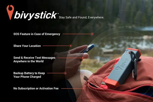 Bivy Stick Satellite Communication Device