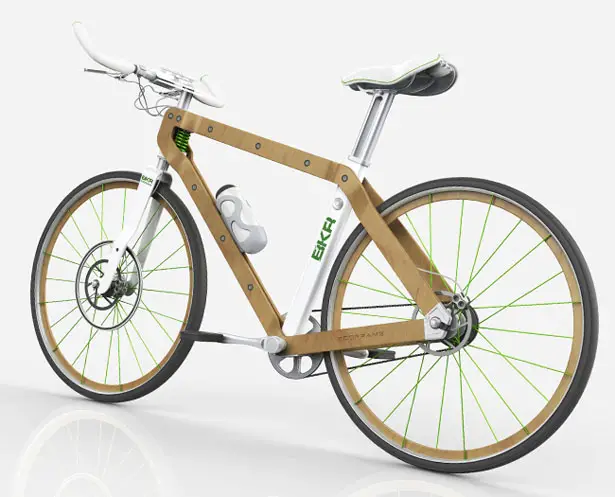 BKR Wood Frame Bicycle by Pietro Russomanno