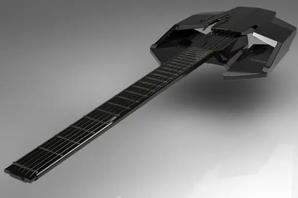 Black Haze Guitar by Andres Luer Solorza