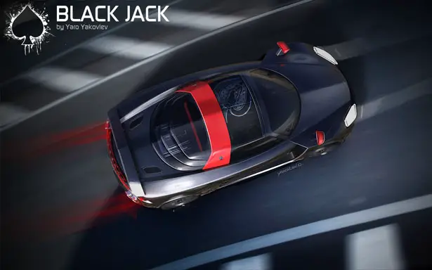 Black Jack GT Car by Yaroslav Yakovlev